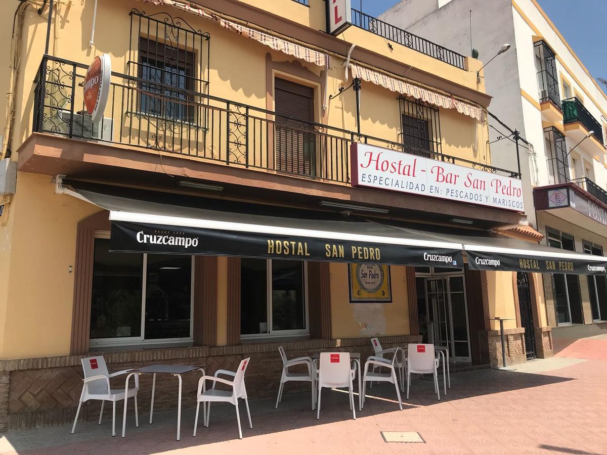 Hostal Bar San Pedro Mairena De Alcor Luaran gambar